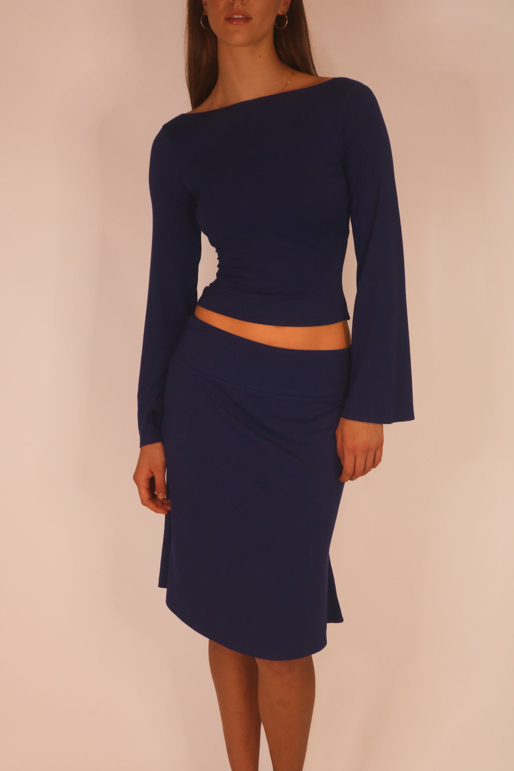 Estelle Skirt in Navy