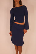 Estelle Skirt in Navy