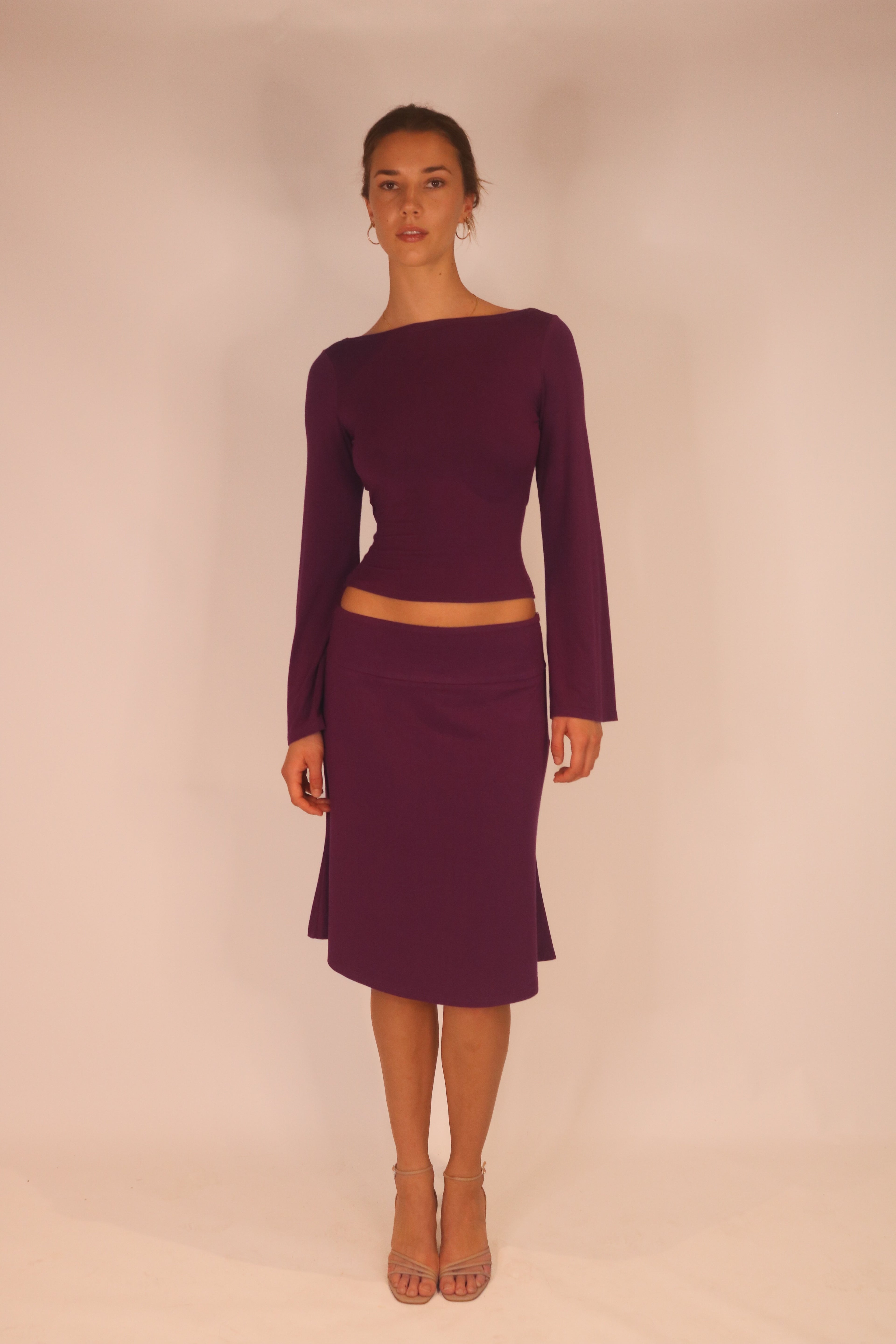 Celeste top in Plum
