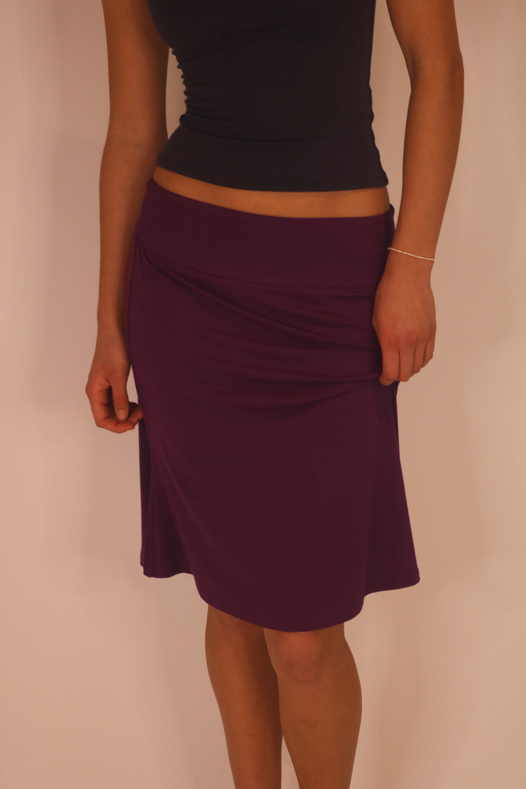 Estelle Skirt in Plum